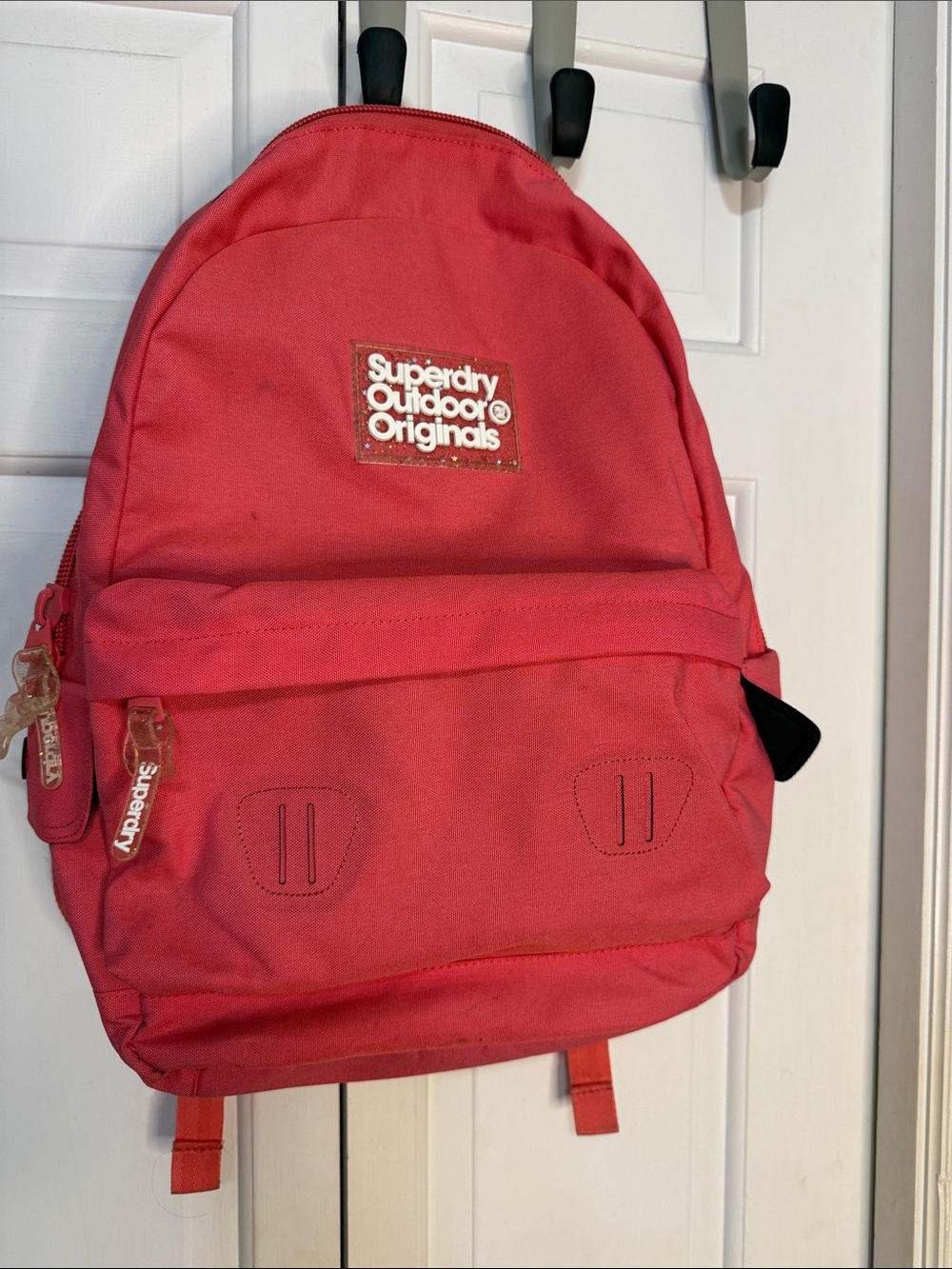 Authentic Superdry Pixie Dust Montana Outdoor Originals Backpack in Fizz Pink